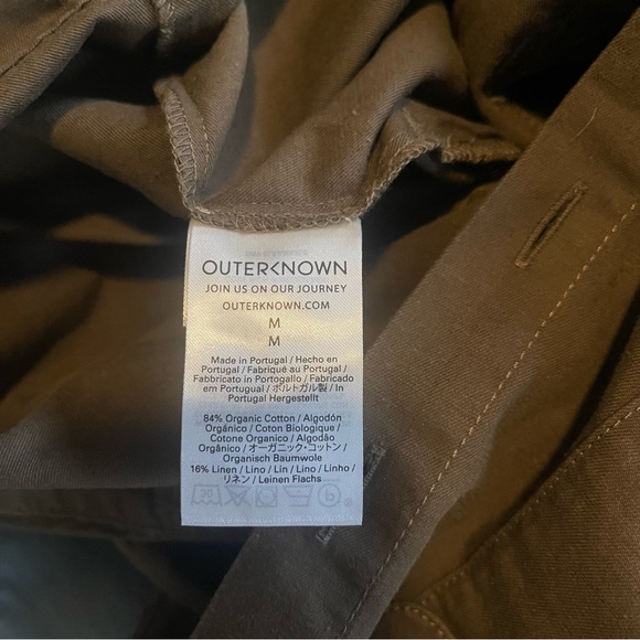 Outerknown SEA jumpsuit green short sleeves $168 NWT - Picture 5 of 9